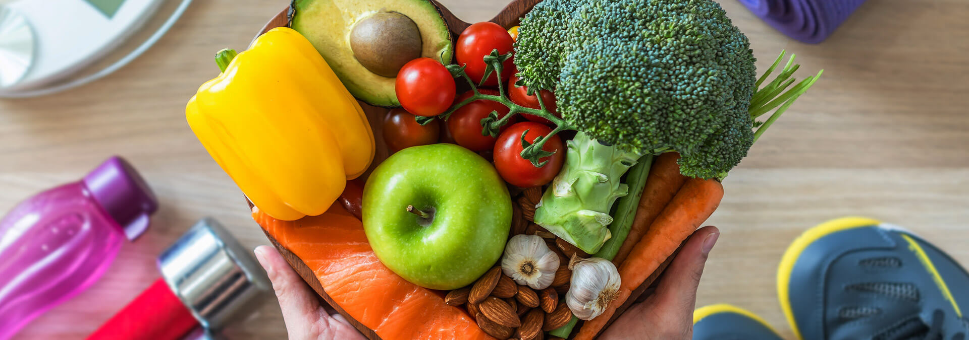 healthy fruits and vegetables for a healthier lifestyle